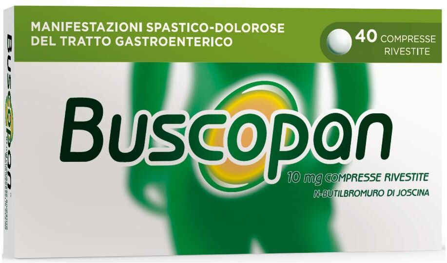 OPELLA HEALTHCARE ITALY Srl Buscopan 10 mg, 40 Compresse Rivestite