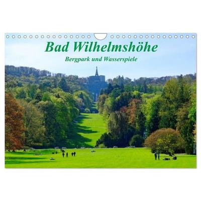 Bad Wilhelmshöhe Bergpark und Wasserspiele (Wandkalender 2027 DIN A4 quer), CALVENDO Monatskalender