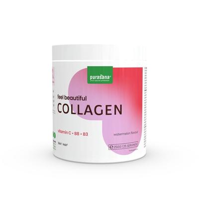 Purasana Beauty Collageen Watermeloen 250 g Pulver