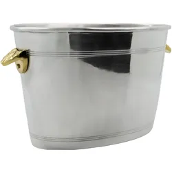 House Doctor Wine cooler, HDVind, Antique silver finish, Flaschenkühler, Silber