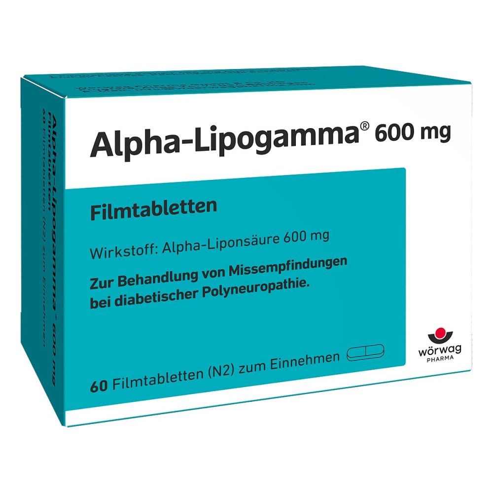 Wörwag Pharma GmbH & Co. KG Alpha-Lipogamma 600mg 10109123
