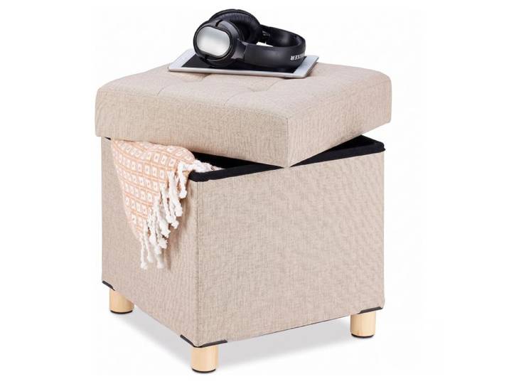 Relaxdays Sitzhocker mit Stauraum