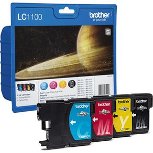 Brother LC-1100 ValuePack CMYK Tintenpatronen