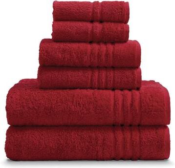 Ella Jayne 6-Piece Towel Set (2-Wash, 2-Hand, 2-Bath)