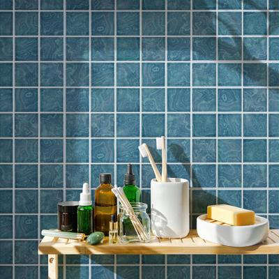 "Merola Tile Resort Palm Green 12"" x 12"" Porcelain Floor and Wall Tile"