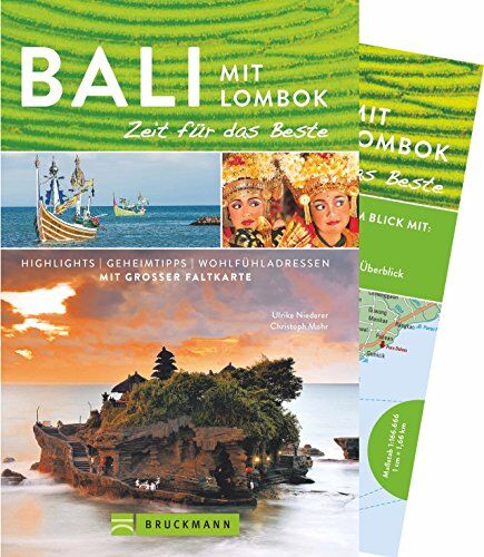 Ulrike Niederer - Bali und Lombok Reiseführer – Zeit für das Beste: Highlights und Geheimtipps. Sehenswürdigkeiten in Indonesien zum Tauchen, Surfen und für Familien mit Kindern. Mit Faltkarte zum Herausnehmen. - Preis vom 02.10.2026 23:42:20 h