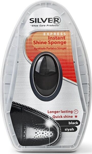 Silver Skocreme   Instant Shine Sponge   Sort