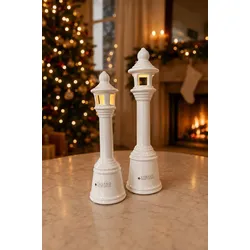 Deko Laterne Bianco LED 24cm