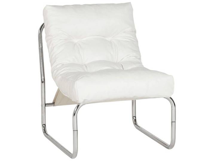 Fauteuil design - ALTEREGO - LOFT -Blanc - Synthétique - 57x71x75 cm