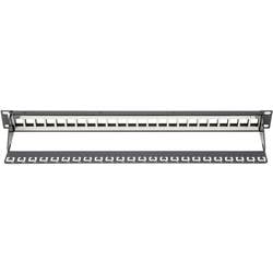 Digitus DN-91411 24 Port Netzwerk-Patchpanel 483 mm (19) Unbestückt 1 HE Mehrfarbig Unbestückt