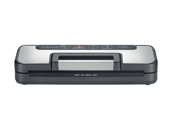 CASO VR290 Advanced Vakuumiergerät Edelstahl / Schwarz