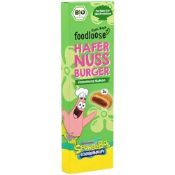 foodloose Hafer Nuss Burger Haselnuss Kakao bio