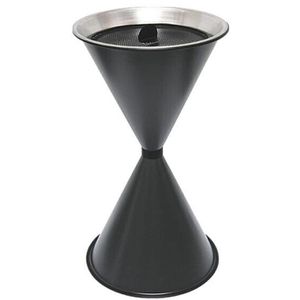 SZ-Metall Aschenbecher Diabola, 29714-S, graphit, Outdoor, Standascher aus Metall, 40 x 71 cm, inkl. 25 kg Sand