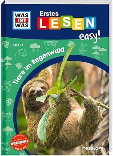 Sonja Meierjürgen - WAS IST WAS Erstes Lesen easy! Band 18. Tiere im Regenwald / Für den Lesestart / Extragroße Fibelschrift und kurze Absätze / Lesestufe 1 - Preis vom 13.10.2026 19:28:25 h