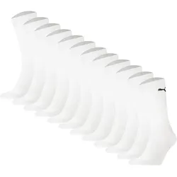 Puma, Unisex, Sportsocken, Unisex Sport Crew 12p Ecom, Weiss