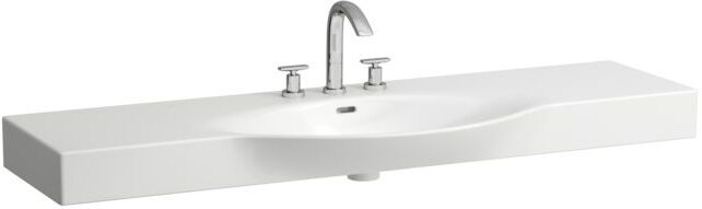 LAUFEN Palace Waschtisch 8117060001041 150x51cm, ungeschnitten, weiß, 1 Hahnloch