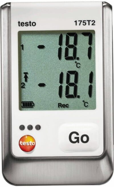 Testo Enregistreur de données, Type: 175T2 (0572 1752)
