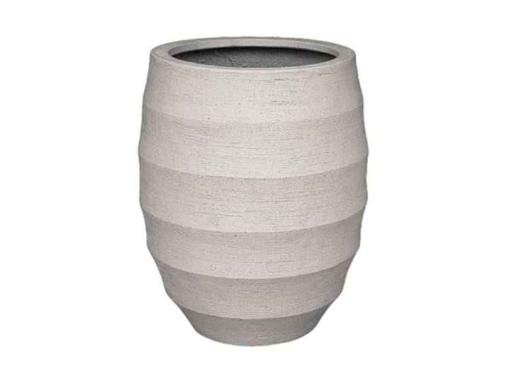 Hochwertiger In- & Outdoor Blumentopf „Bordo Balloon“, verschiedene Grössen Sand Luca Lifestyle