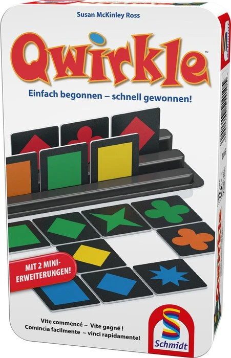 Schmidt MBS Qwirkle in Metalldose Geschicklichkeitsspiel