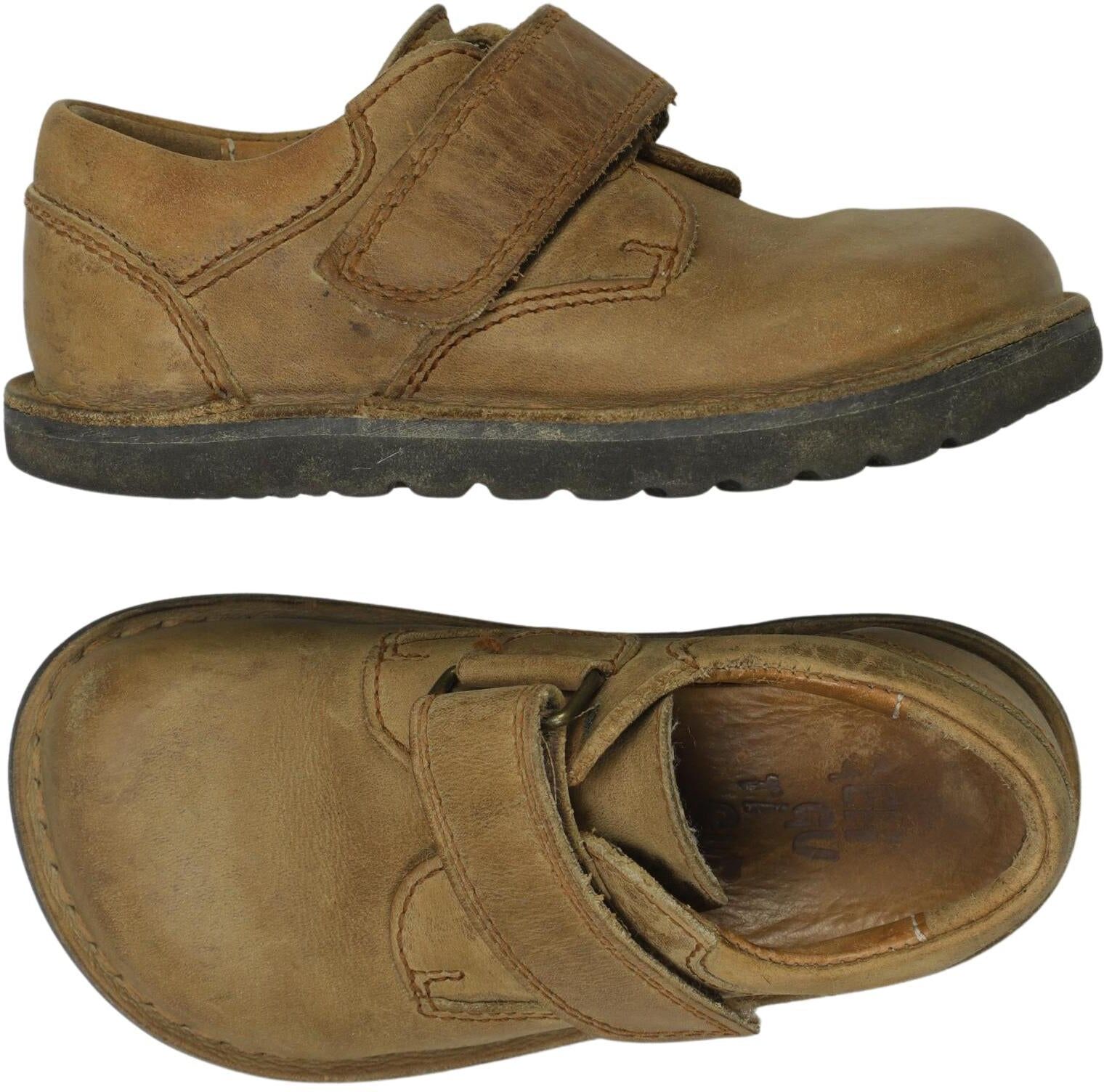 Waldviertler Jungen Kinderschuh, Braun, Gr. EU 24, kein / Etikett - Second Hand