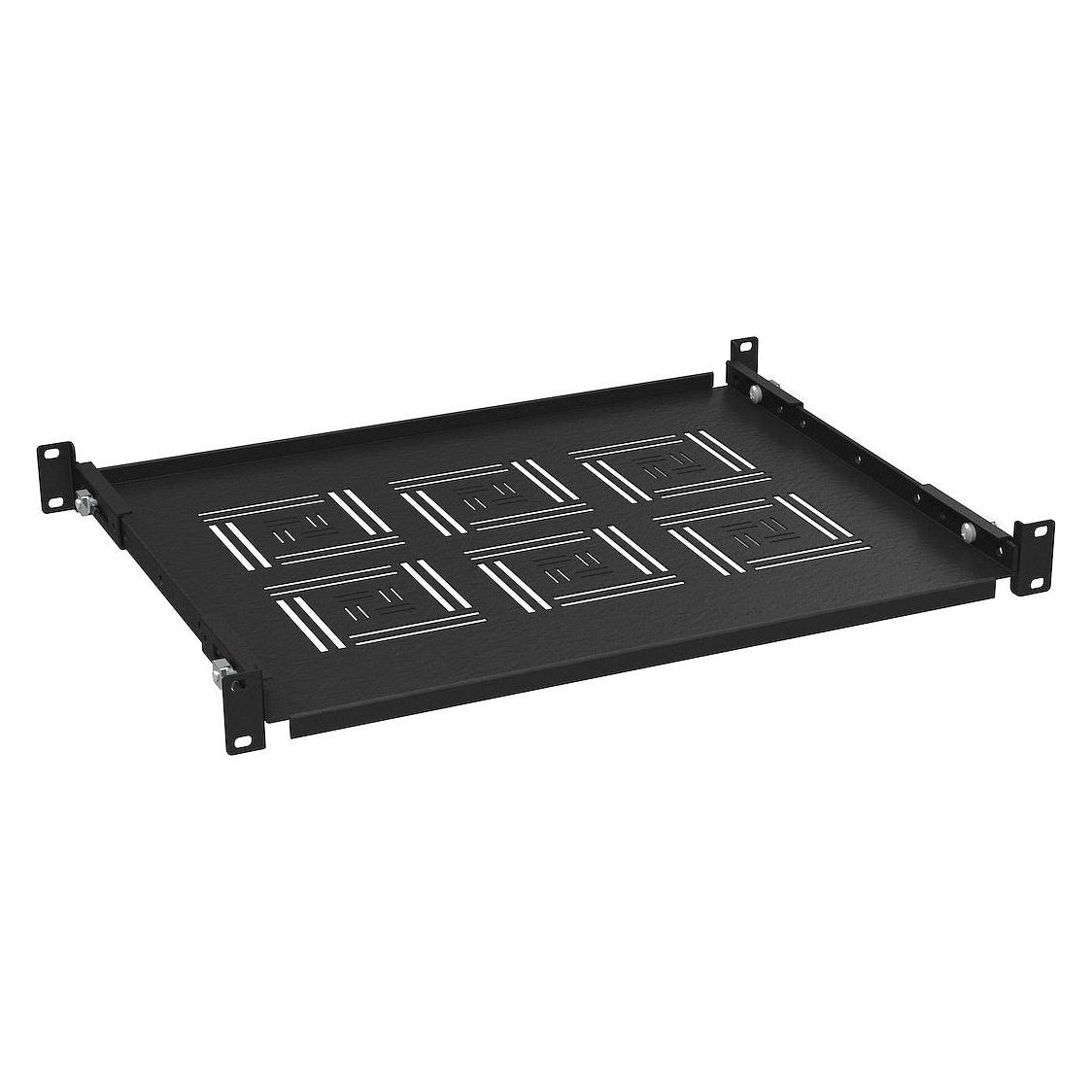 Solarix Police 19" 1U pevn?? BK??chyt na p??ed.a zad. (UP-13-B)