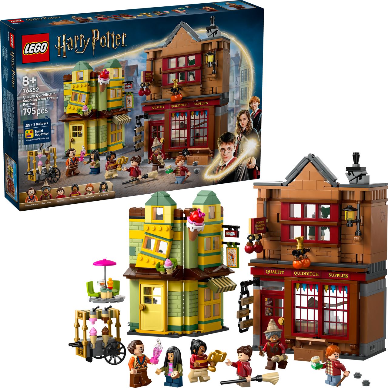 LEGO Harry Potter Qualität für Quidditch & Fortescues Eissalon