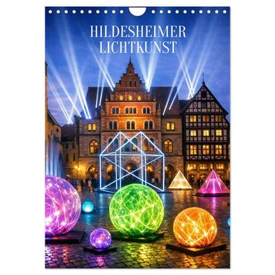 Hildesheim, ein Moment in dem die Stadt zu leuchten beginnt. (Wandkalender 2027 DIN A4 hoch), CALVENDO Monatskalender