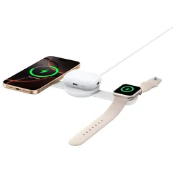 Anker MagGo 15W 3in1 faltbare Wireless Ladestation, weiß