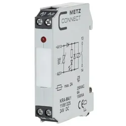 Metz Connect Koppelbaustein KRA-M4/1 24DC