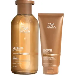 450ml Wella Professionals Ultimate Smooth Kit small (Shampoo 250ml + Conditioner 200ml)
