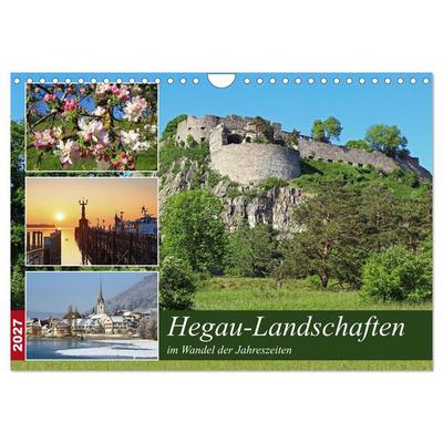 Hegau-Landschaften (Wandkalender 2027 DIN A4 quer), CALVENDO Monatskalender
