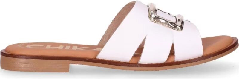 Sandalias Chika10 Arena 06n Blancas Blanco-White 38 Mujer