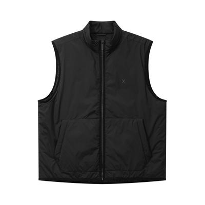 Funktionsweste CLEAN CUT COPENHAGEN "Clean Cut Copenhagen Charly Ribstop Vest", Herren, Gr. XXL, schwarz, 100% Polyester, Westen Funktionsweste