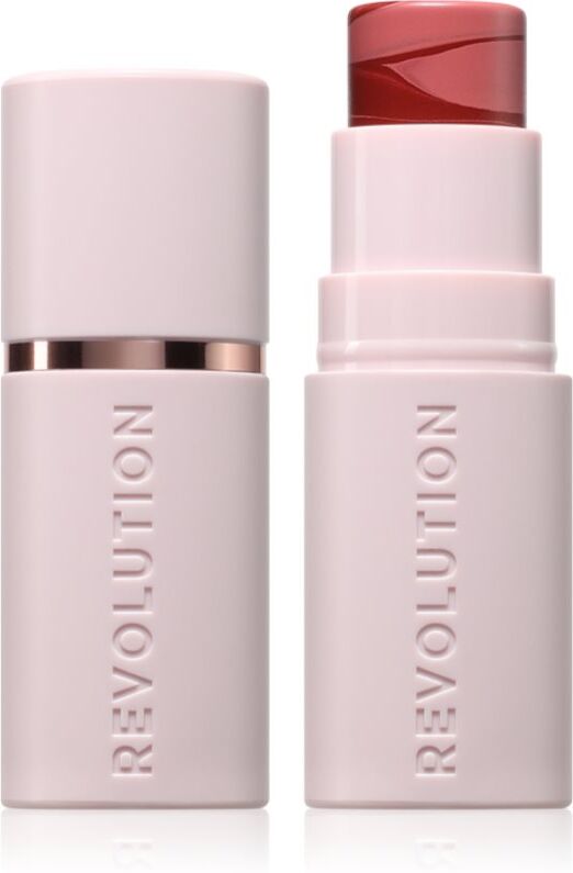 Revolution Skin Silk Blush Stick cream blush in a stick shade Sundown Spice 4.5 g