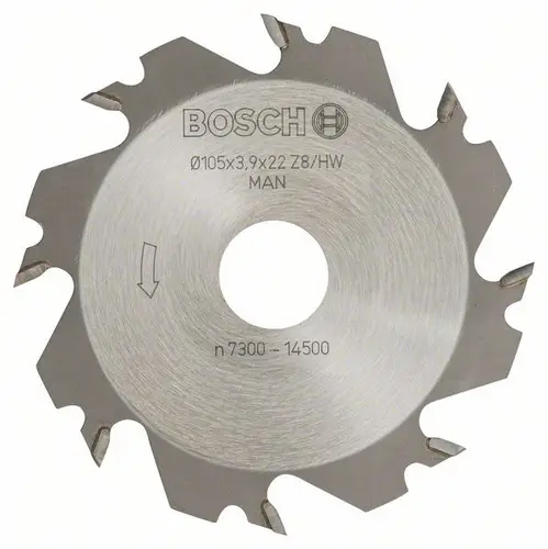 Bosch Accessories 3608641013 Scheibenfräser Hartmetall Produktabmessung, Ø 22 mm