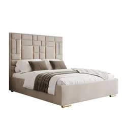 POLSTERBETT BRIGITTE GOLD mit Bettkasten 160x200 cm Element 17