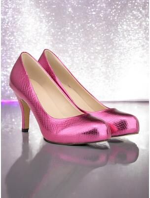 LightInthebox Women's 1980s Gold High Heels – Elegant Textured Pumps for Parties, Weddings, and Formal Events