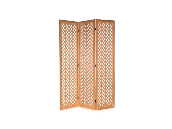 CREEDWOOD Paravent RAUMTEILER MANTRA , 170 cm, Holz, Natur Paravent, Raumtrenner