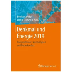 Denkmal und Energie 2019, Fachbücher von Bernhard Weller, Leonie Scheuring