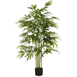 Mica Decorations, Kunstpflanzen, Bambus i.Topf UV resistent/wasserd.H150cm grün (150 cm)
