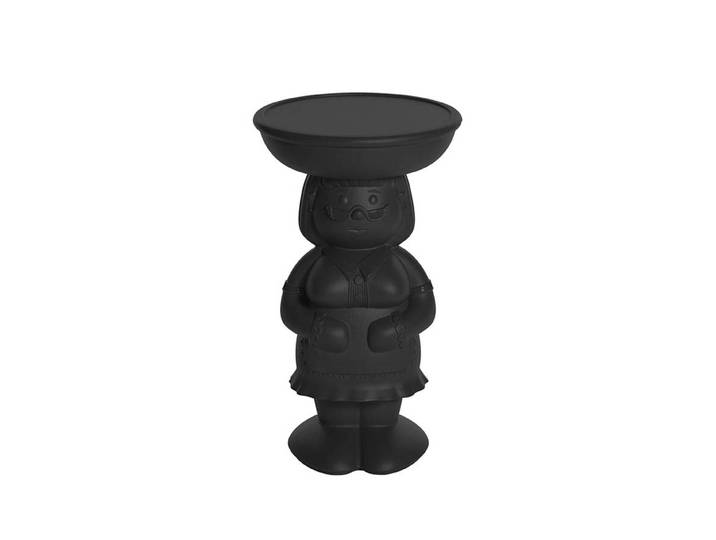 SLIDE table basse AMANDA (Jet Black - Polyéthylène)