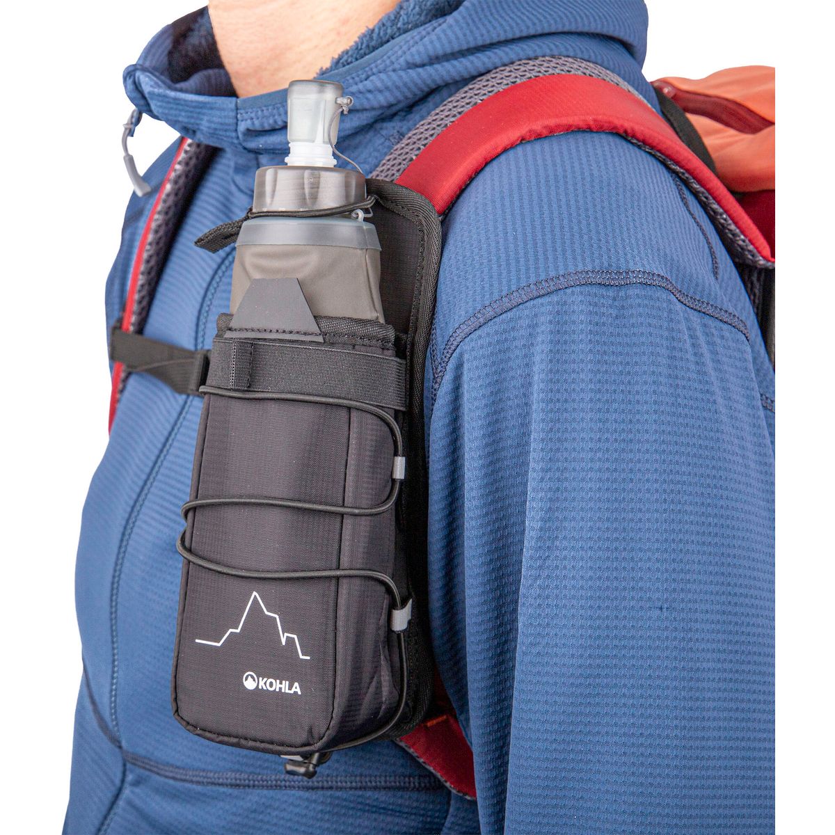 Kohla Softflask&pet Bottle Holder incl. Softflask black 1100206