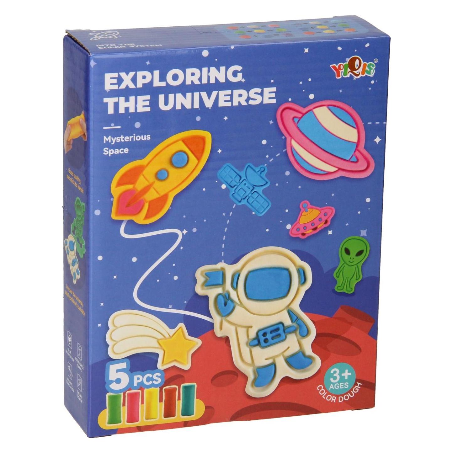 Lobbes Space Clay Set - 5 Farben Ton (66853486)