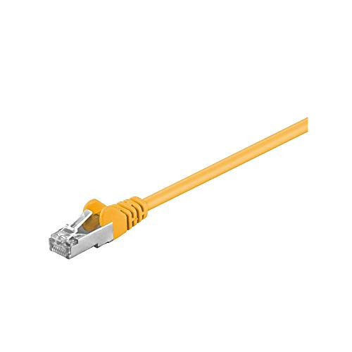 Goobay 50168 CAT 5e patchkabel, F/UTP, RJ45, Geel, 5,0 m