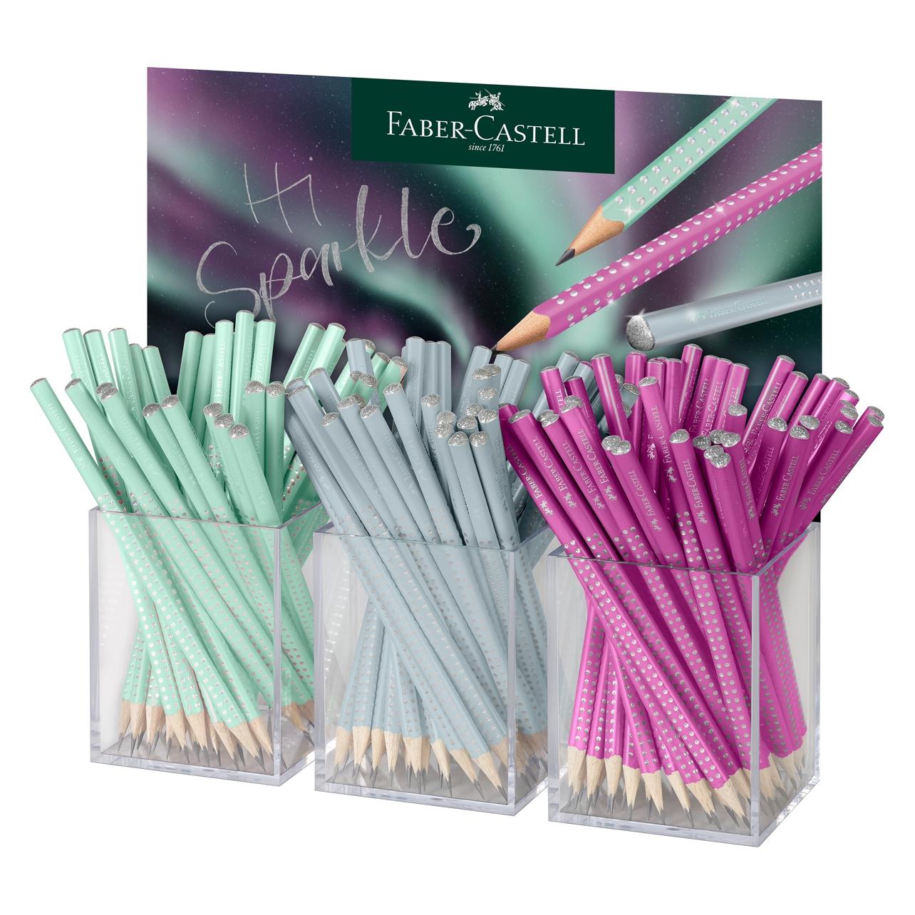 Faber-Castell 144 Bleistifte Sparkle Aurora Colours (2 mm, 144x) (118256)