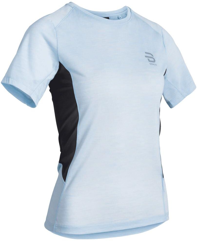 Bjorn Daehlie  - T-Shirt Tech Wool Wmn Blue Aura Blue Aura - S - Tee-shirt de trail