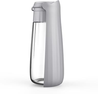 USA Free Shipping Shop Foldable Dog Water Bottle Portable Pet Travel Water Dispenser For Dogs & Cats grey Style 1