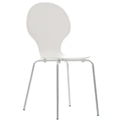 CLP Stapelstuhl Diego I Komfortabler Esszimmerstuhl I Metallgestell, Holzsitz I Ergonomisches Design I Platzsparend In Esszimmer Und Küche