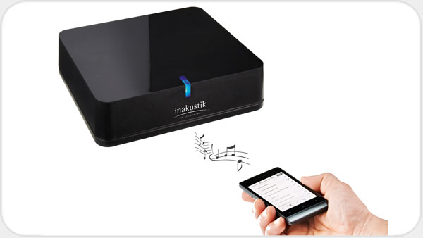 inAkustik universal Bluetooth Wireless Audio Receiver IA50963