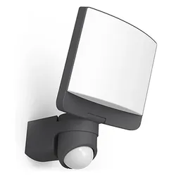 Lutec LED-Außenwandleuchte Sunshine Kunststoff Grau Anthrazit
